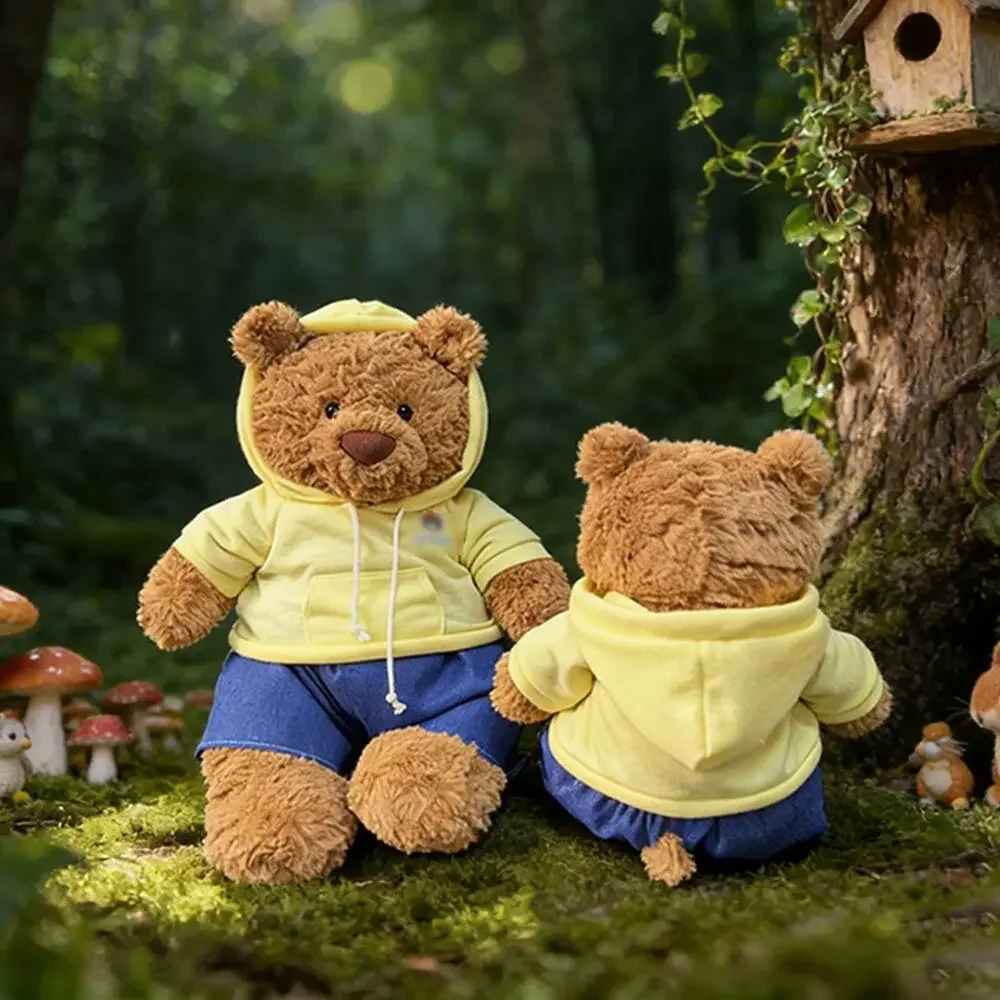 Bartholomew bear cute clothes outfits - Yellow Cat Hoodie Set[JC-18-16IN]